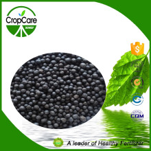 Engrais bio concentré granulé noir et concentré hautement concentré 15-5-25 Fertilisant